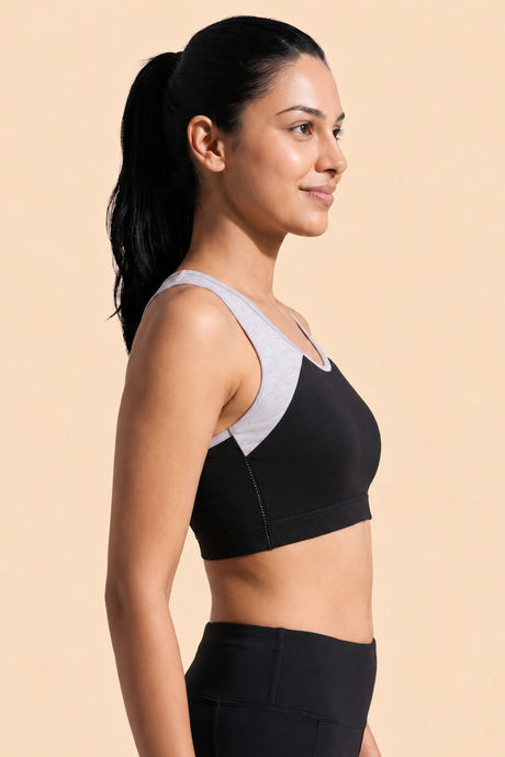 Zelocity Slip On Sports Bra With Removable Padding - Tap Shoe — image 4